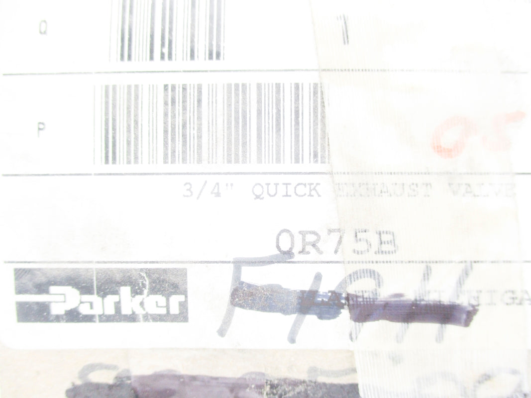 PARKER 0R75B 150PSI 3/4" NSMP