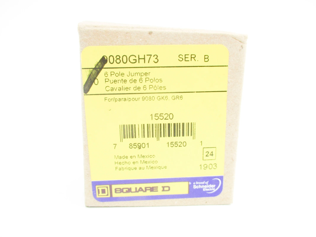 SQUARE D 9080GH73 SER. B (PKG OF 6) NSMP