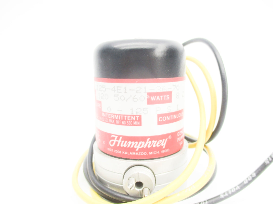 HUMPHREY 125-4E1-21-36-70 120V 0-125PSI NSNP