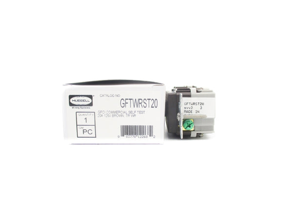 HUBBELL GFTWRST20 125V 20A NSMP
