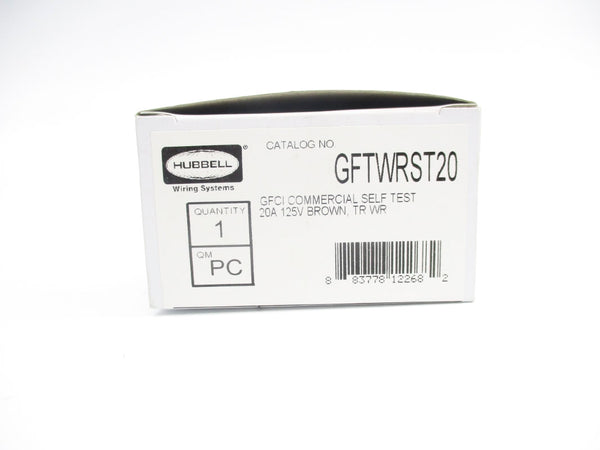 HUBBELL GFTWRST20 125V 20A NSMP