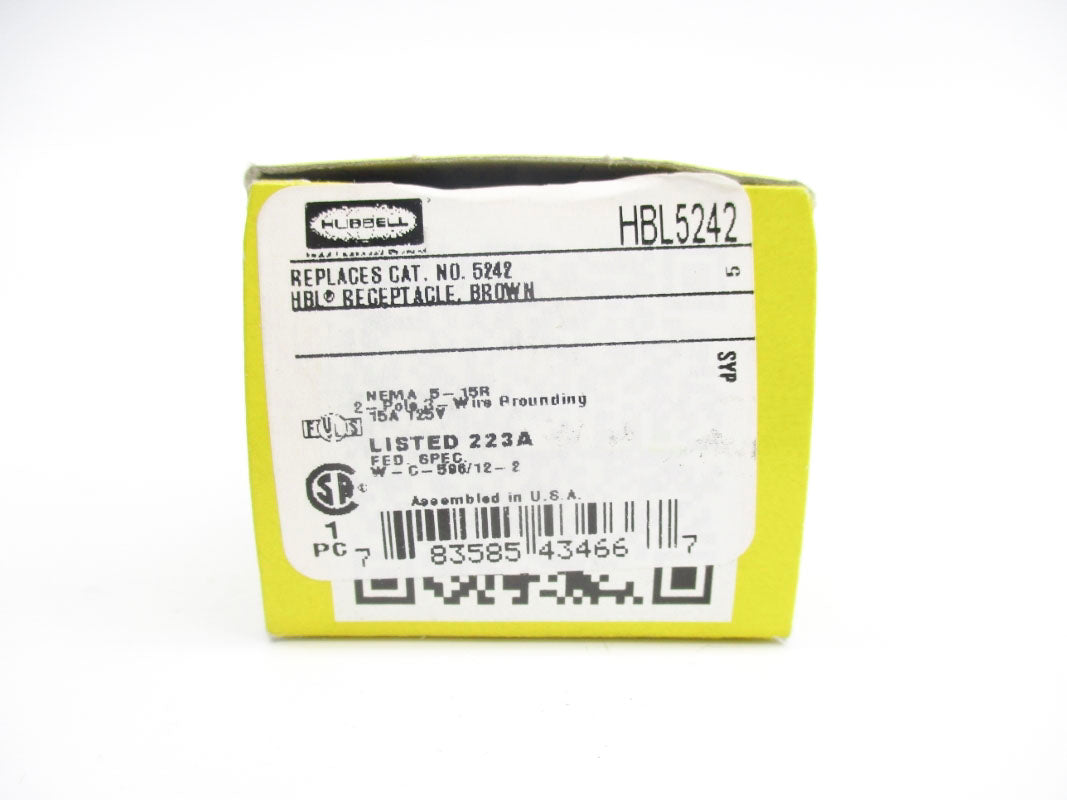 HUBBELL HBL5242 NSMP