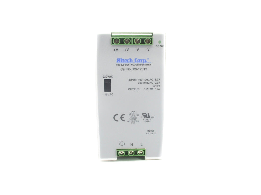 ALTECH PS-12012 100-120/200-240VAC 3.3A NSNP