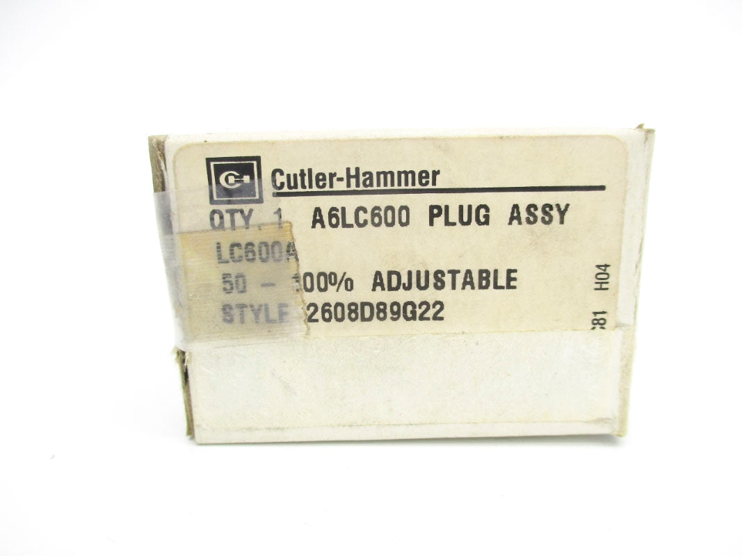 CUTLER HAMMER A6LC600 600A NSMP