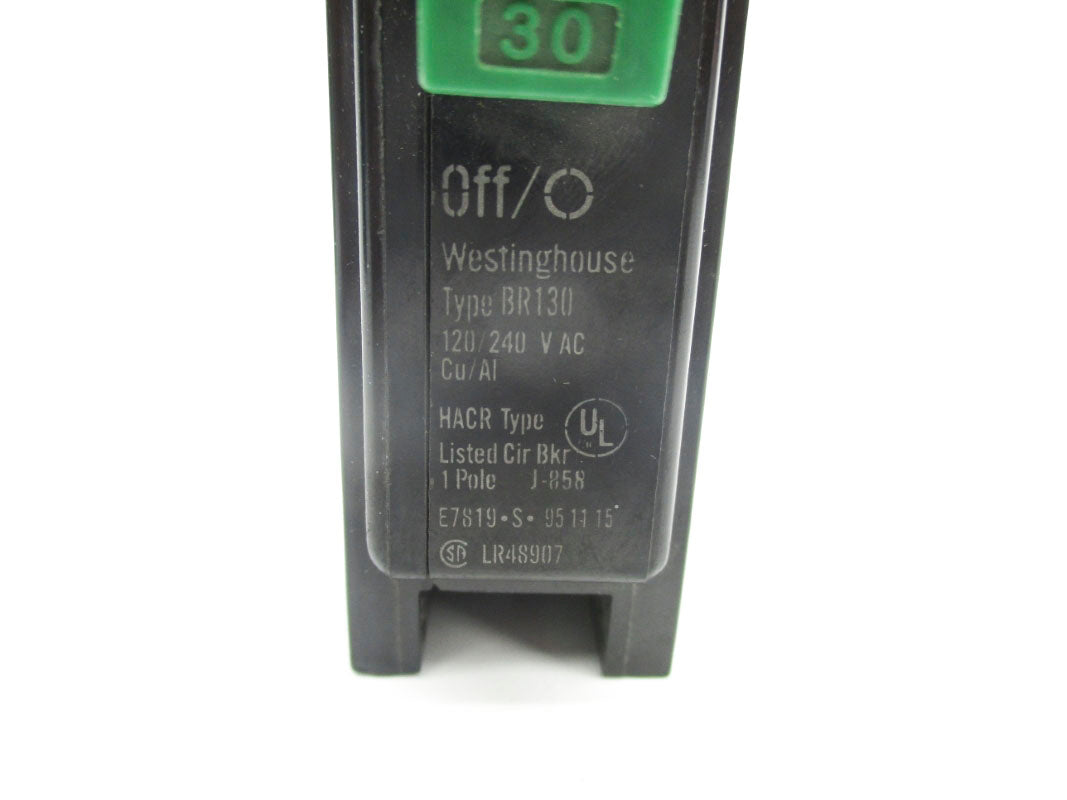 WESTINGHOUSE BR130 120/240VAC 30A NSNP