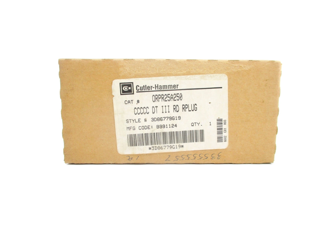 CUTLER HAMMER ORPR25A250 NSFS