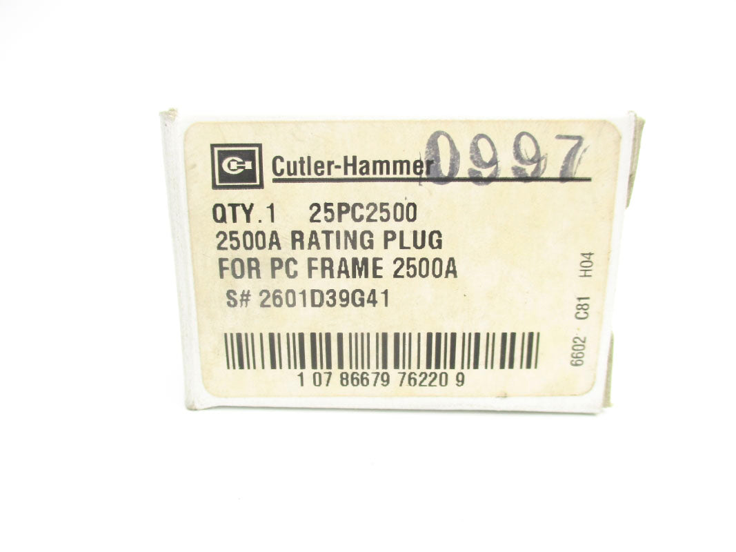 CUTLER HAMMER 25PC2500 2500A NSMP
