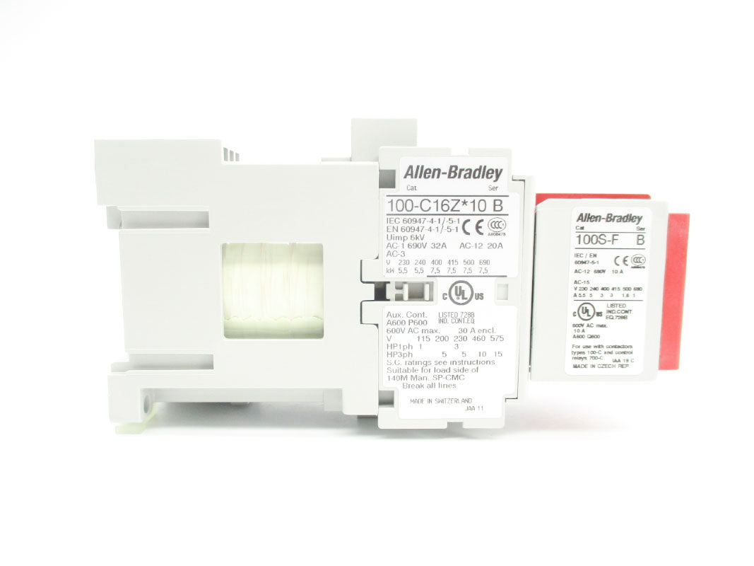 ALLEN BRADLEY 100S-C16ZJ14C SER. B 24VDC 30A (BR/WH) NSMP