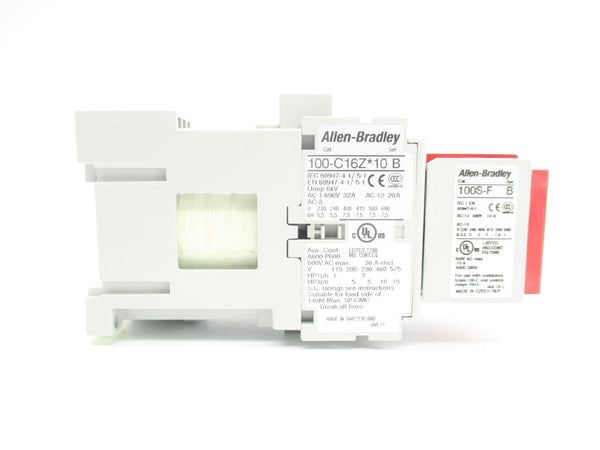 ALLEN BRADLEY 100S-C16ZJ14C SER. B 24VDC 30A (BR/WH) NSMP