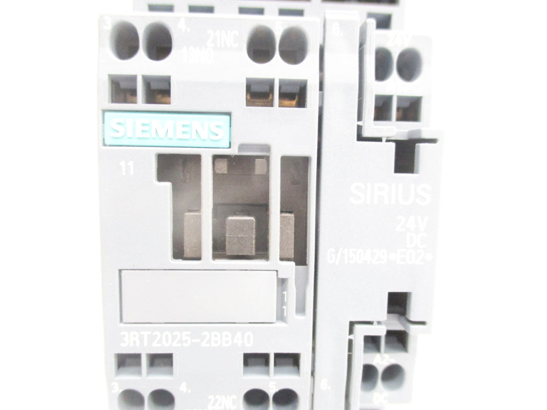 SIEMENS 3RT2025-2BB40 24VDC 70A NSNP