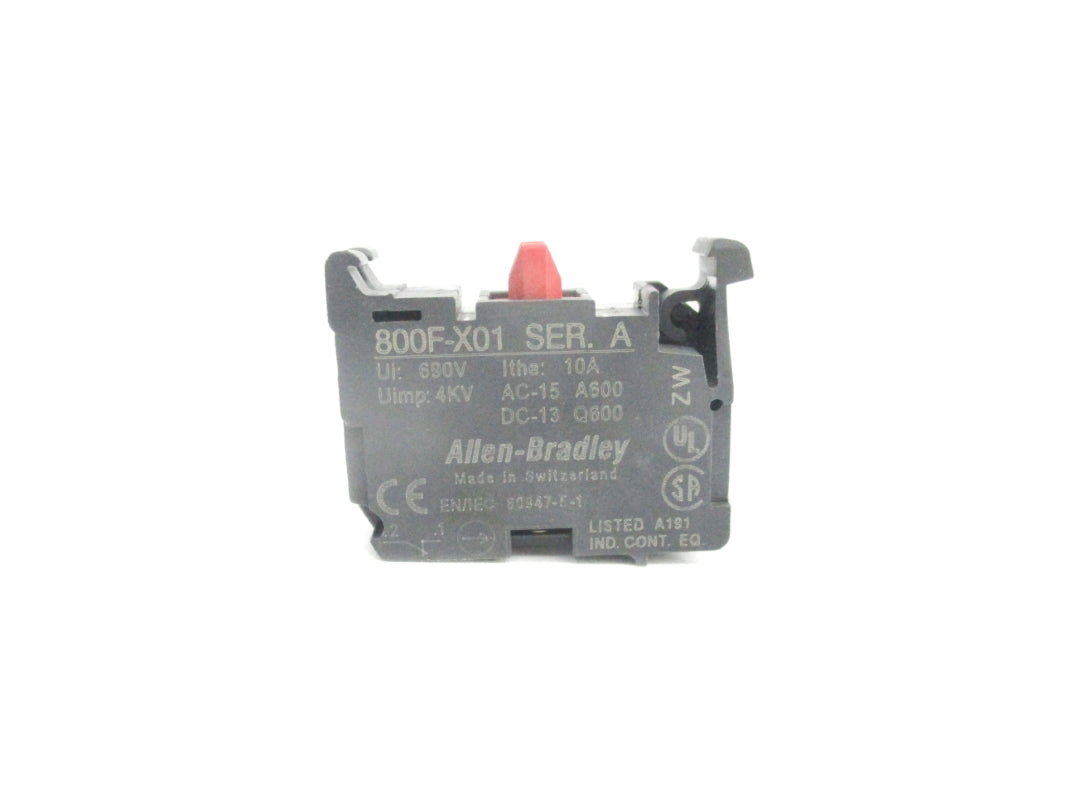 ALLEN BRADLEY 800F-X01 SER. A 690V 10A NSNP