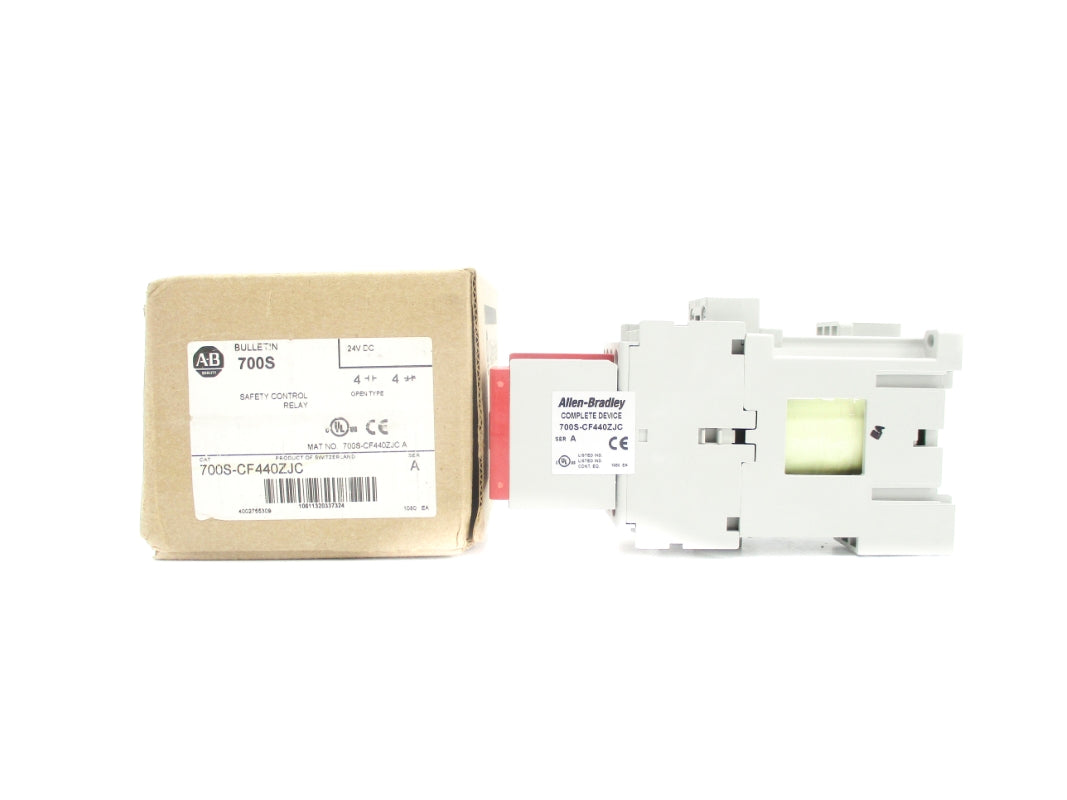 ALLEN BRADLEY 700S-CF440ZJC SER. A 24VDC 25A (BR/WH) NSMP