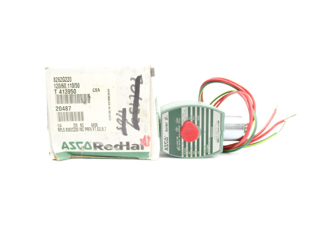 ASCO 8262G220 110/120V 200PSI NSMP