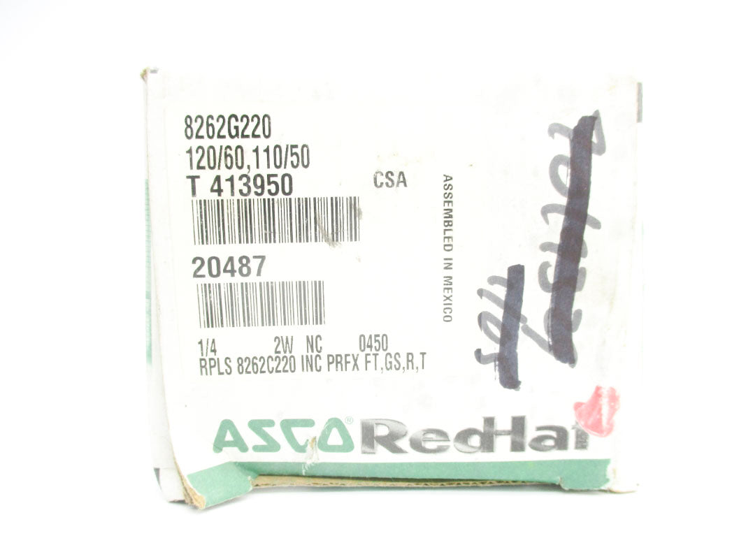 ASCO 8262G220 110/120V 200PSI NSMP