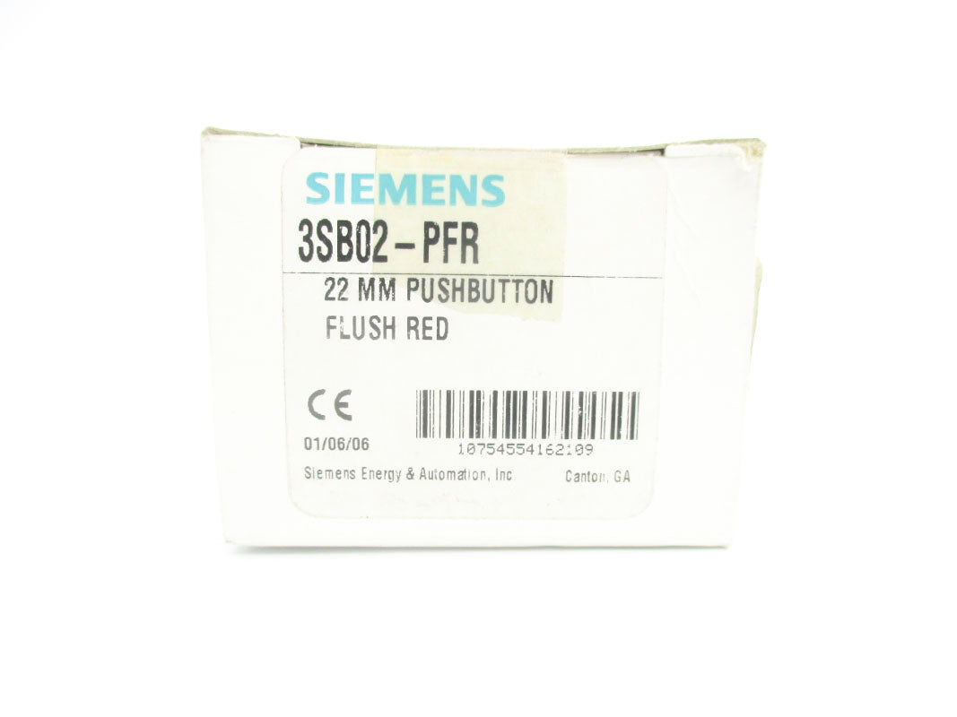 SIEMENS 3SB02-PFR NSMP