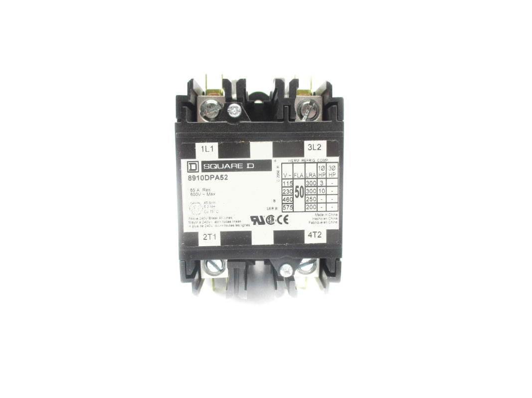 SQUARE D 8910DPA52V09 SER. B 208-240V 65A NSNP