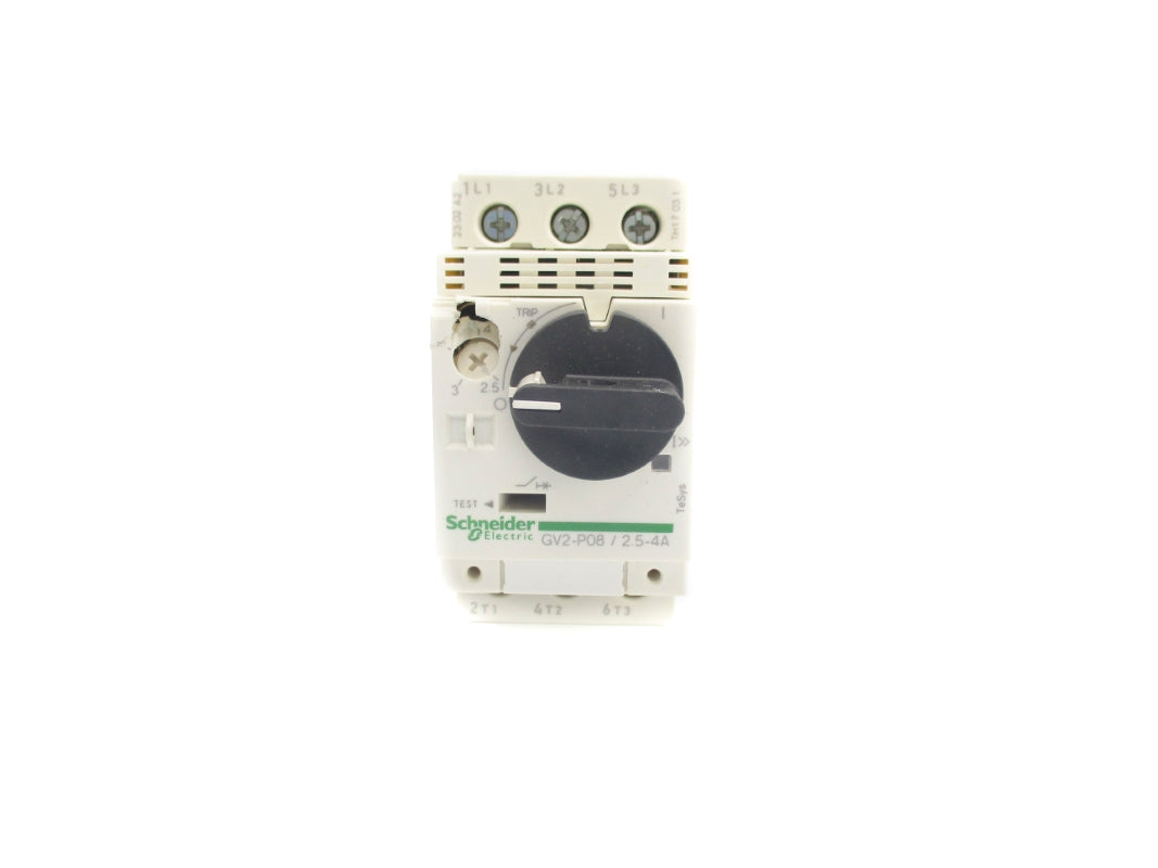 SCHNEIDER ELECTRIC GV2-P08 2.5-4A 600V (AS PICTURED) NSNP