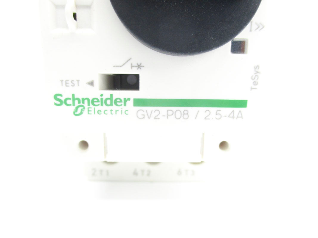 SCHNEIDER ELECTRIC GV2-P08 2.5-4A 600V (AS PICTURED) NSNP