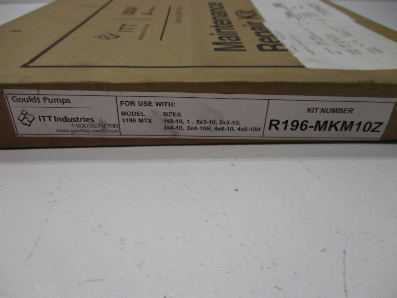 XYLEM GOULDS PUMP R196-MKM10Z * FACTORY SEALED *