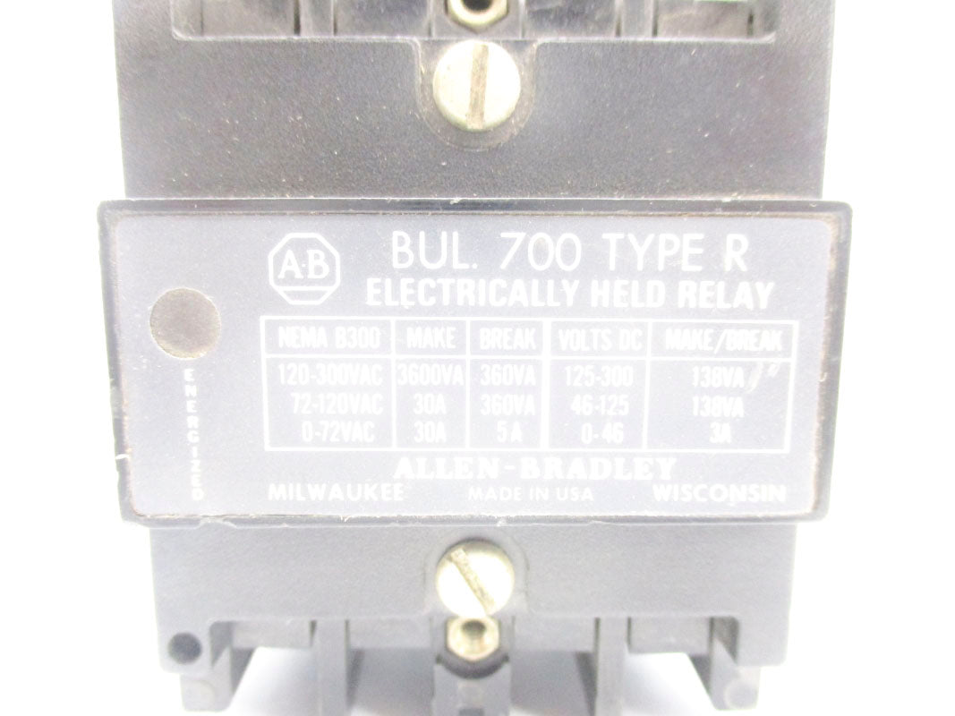 ALLEN BRADLEY 700DC-R200Z24 SER. B 24VDC 30A NSNP