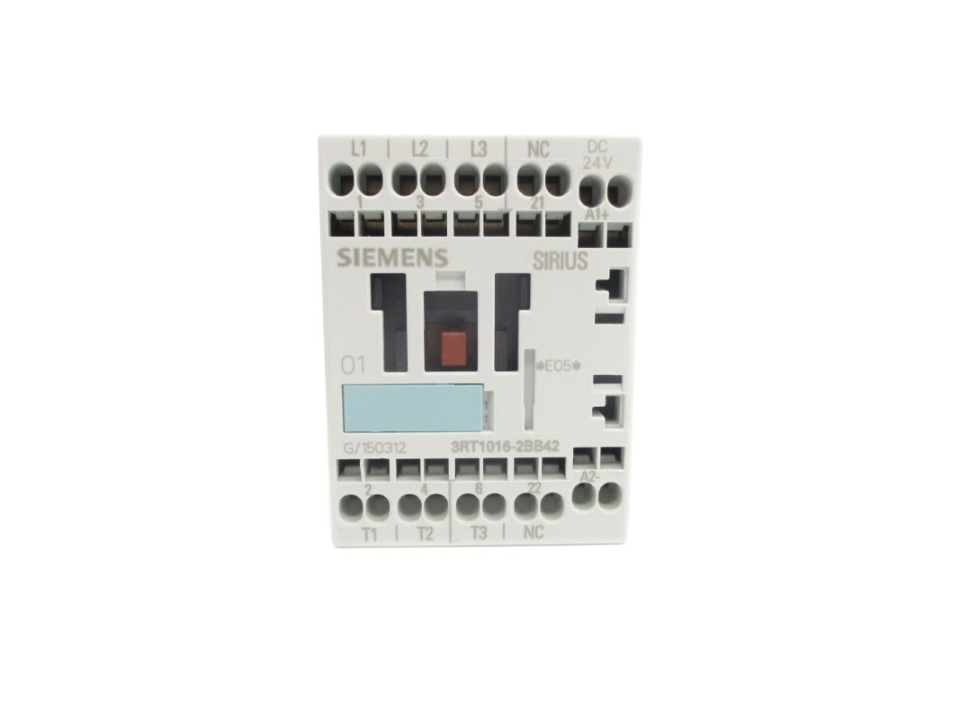 SIEMENS 3RT1016-2BB42 24VDC 20A NSNP