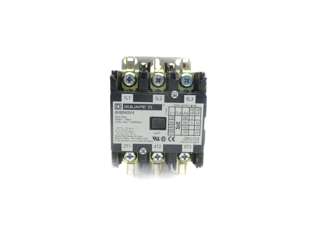SQUARE D 8910DPA33V14 SER. C 24V 40A (AS PICTURED) NSNP
