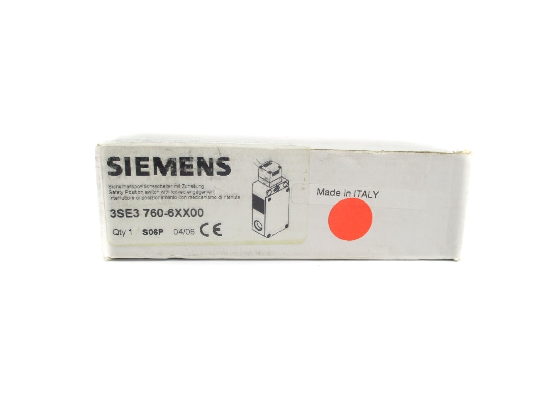 SIEMENS 3SE3760-6XX00 NSFS