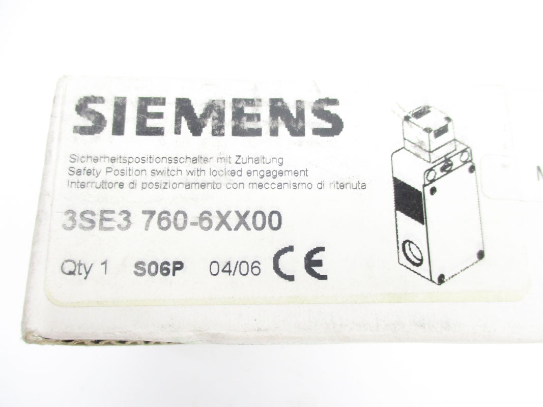SIEMENS 3SE3760-6XX00 NSFS