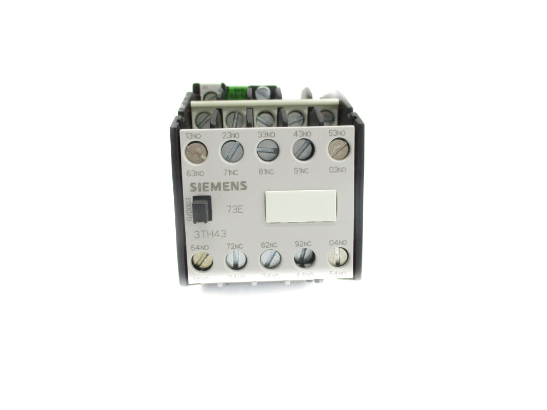 SIEMENS 3TH4373-0B 690V 10A NSNP