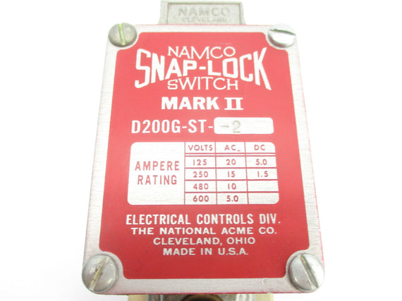 NAMCO D200G-ST-2 600V UNMP