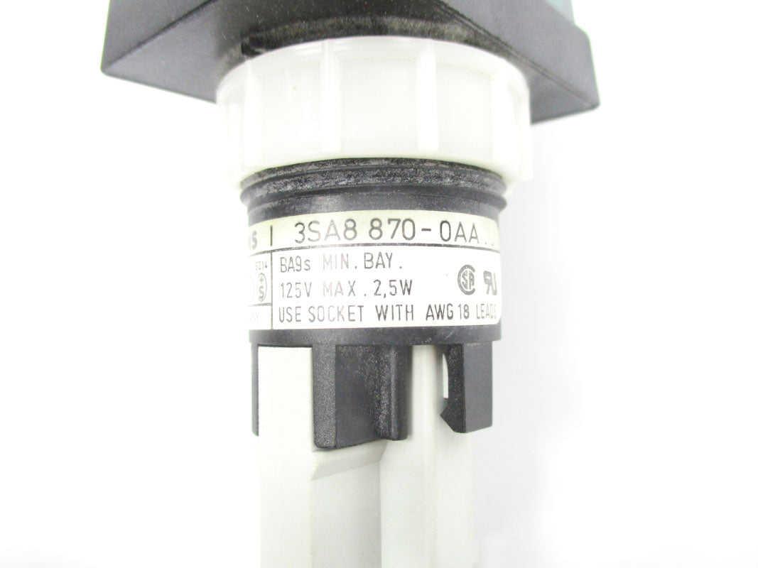 SIEMENS 3SA8870-0AA 250V NSNP