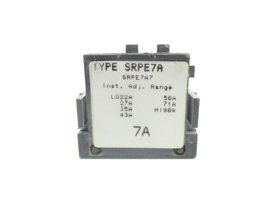 GENERAL ELECTRIC SRPE7A7 7A NSNP