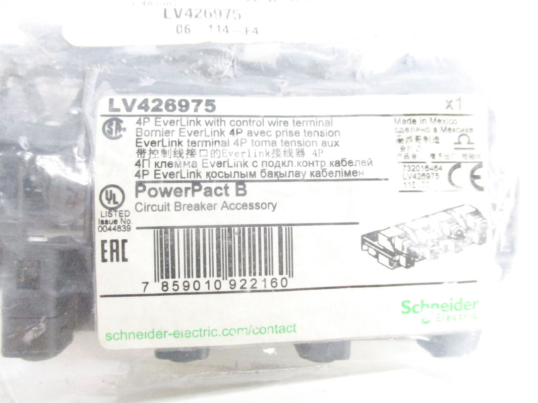 SCHNEIDER ELECTRIC LV426975 NSMP