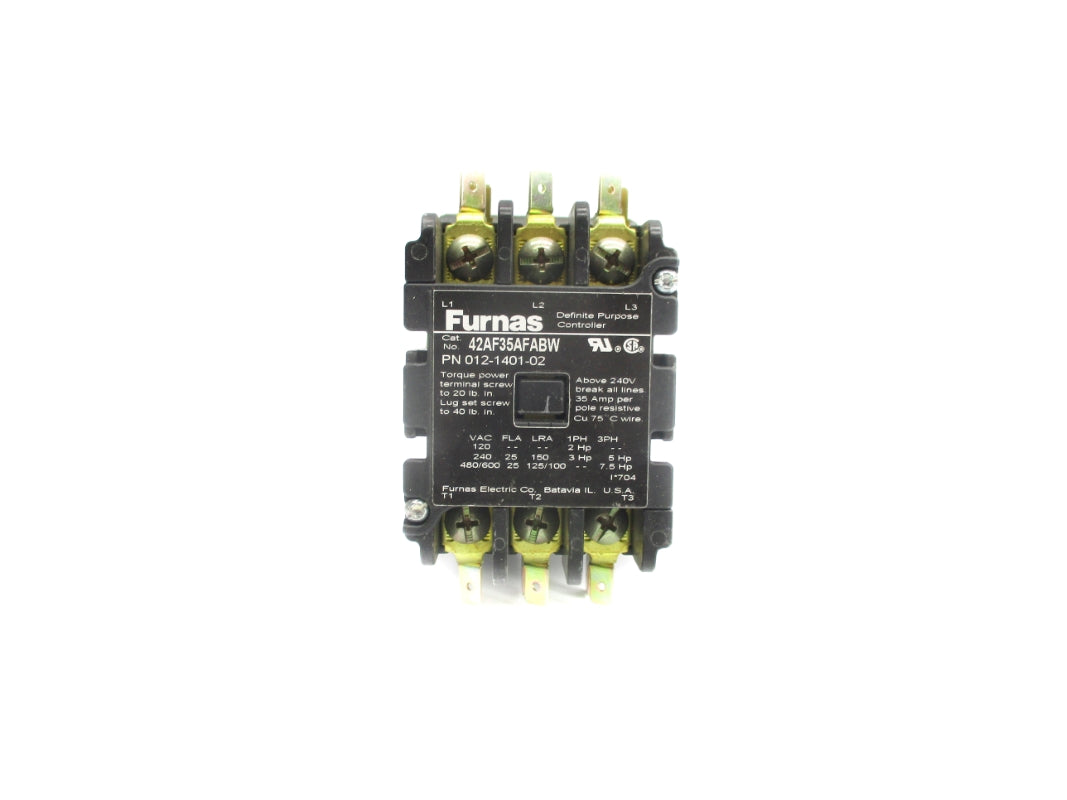 FURNAS 42AF35AFABW 012-1401-02 600VAC 35A NSNP