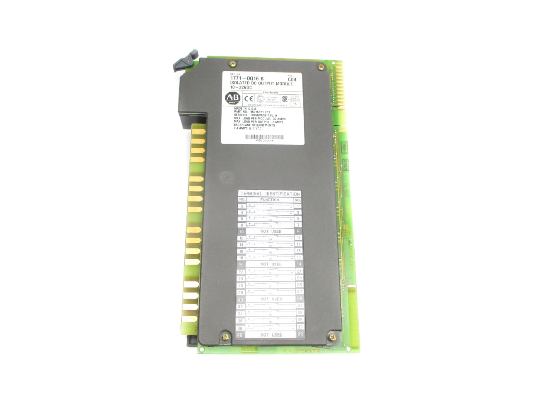 ALLEN BRADLEY 1771-OQ16B 10-32VDC 32A UNMP