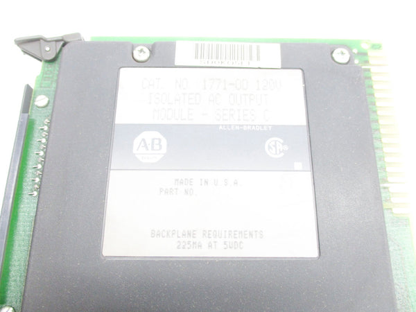 ALLEN BRADLEY 1771-OD SER. C 120V UNMP