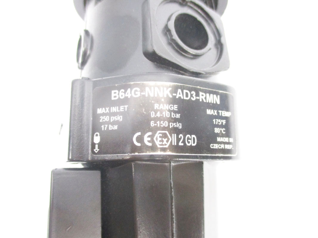 NORGREN B64G-NNK-AD3-RMN 6-150PSI 175'F NSNP