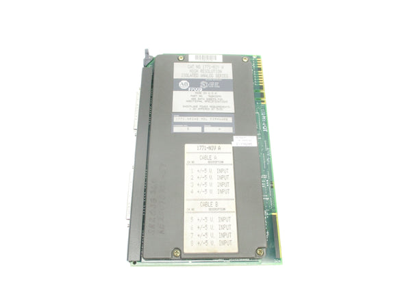 ALLEN BRADLEY 1771-NIV SER. A F/W E 1.20A 5VDC UNMP