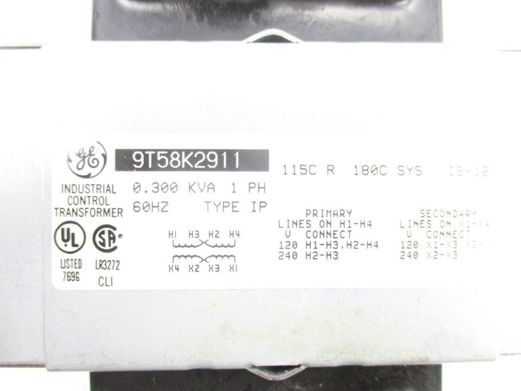 GENERAL ELECTRIC 9T58K2911 0.300KVA 240V NSNP