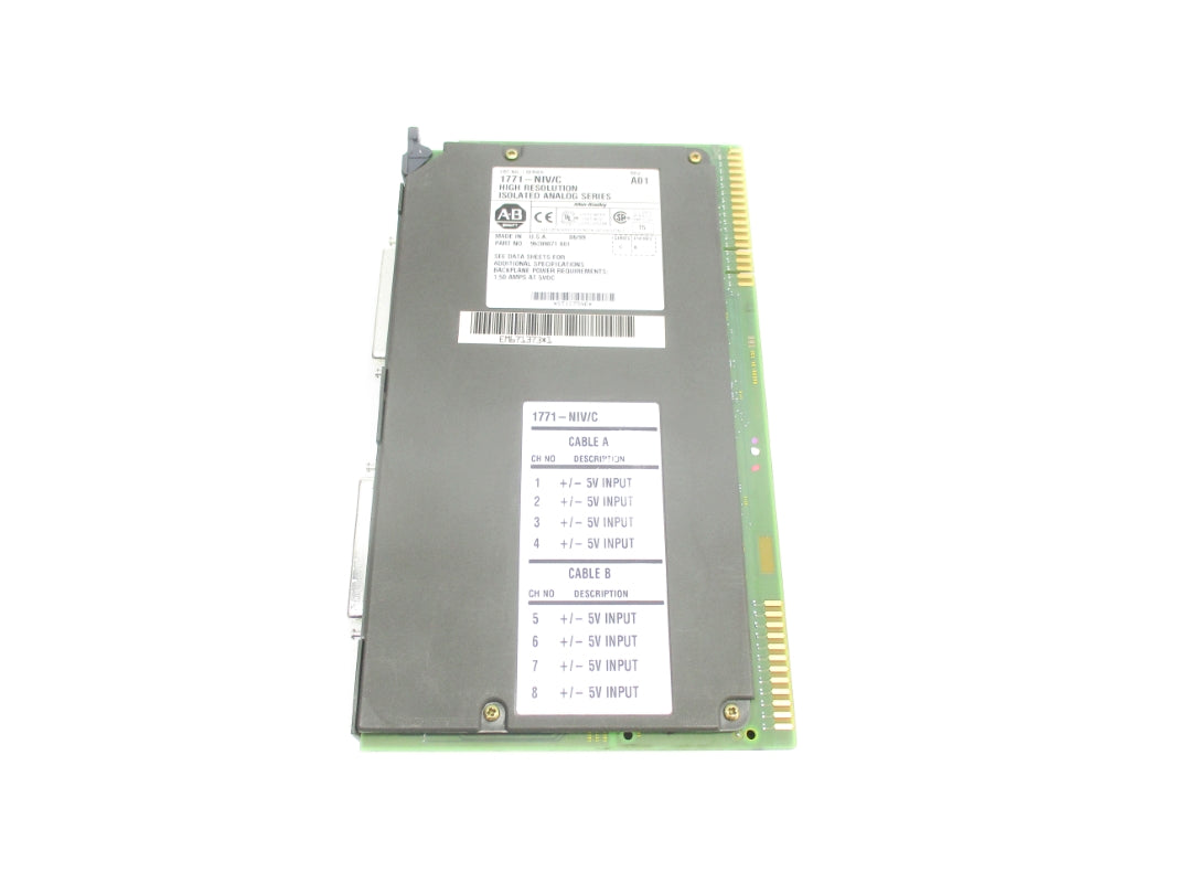 ALLEN BRADLEY 1771-NIV SER. C F/W A 1.50A 5VDC UNMP