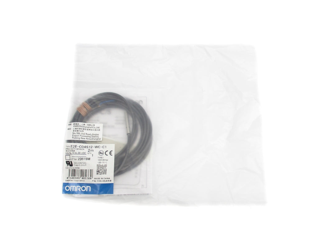 OMRON E2E-C04S12-WC-C1 10-30VDC 2M NSMP