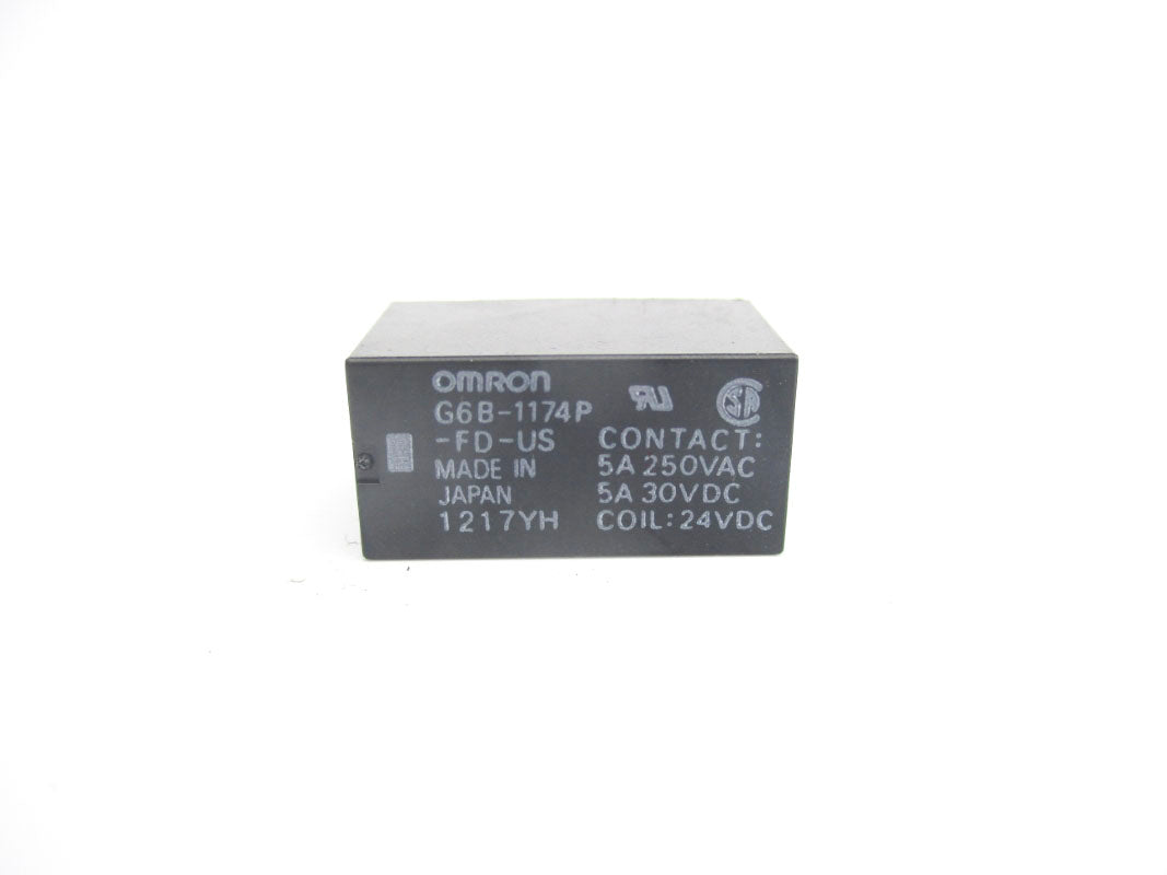 OMRON G6B-1174P-FD-US 24VDC 5A NSNP
