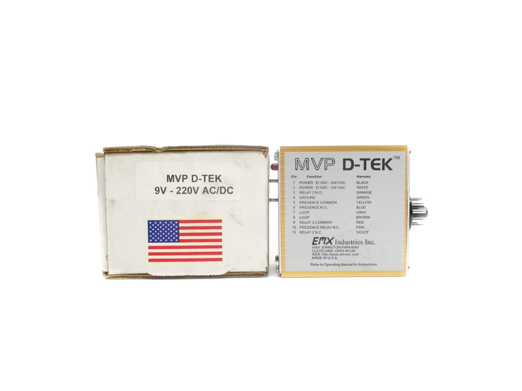 EMX INDUSTRIES MVPD-TEK 9-220VAC/DC NSMP