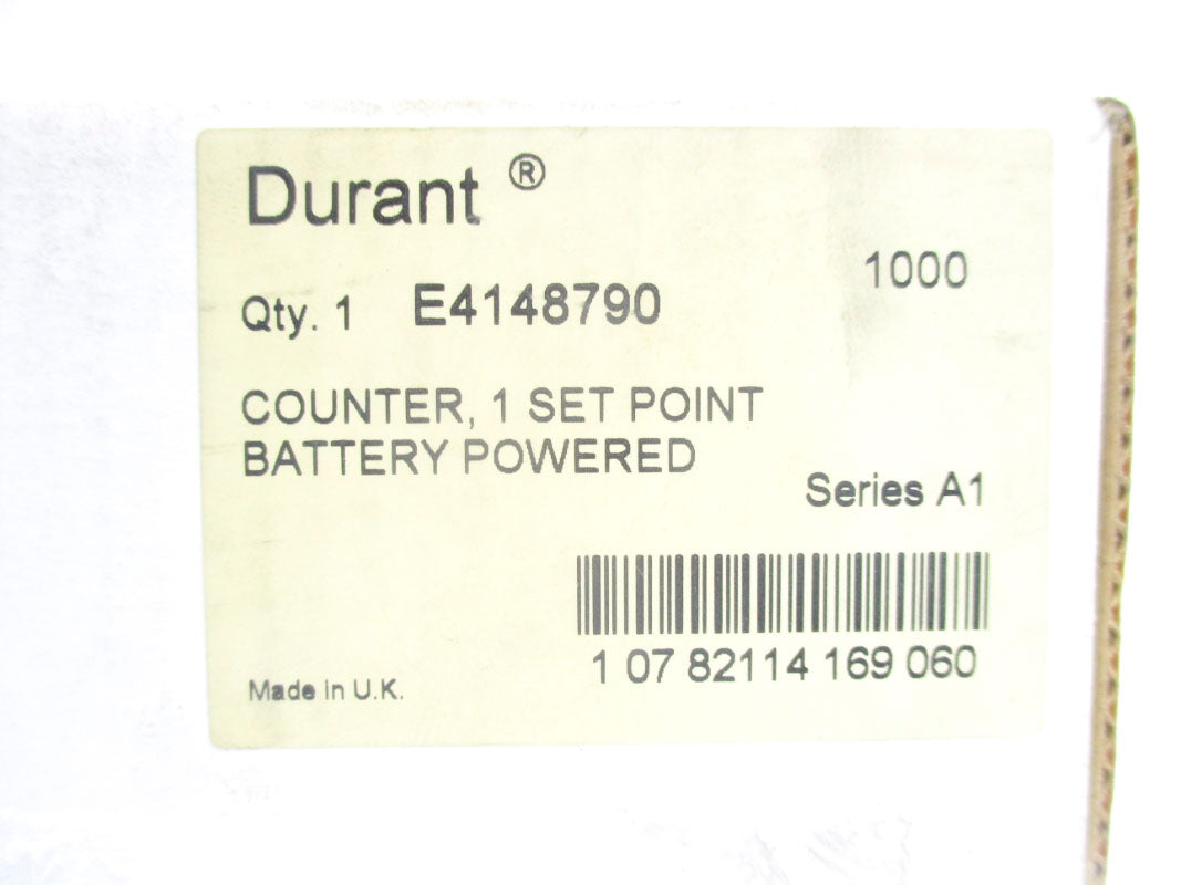 DURANT E4148790 SER. A1 NSMP