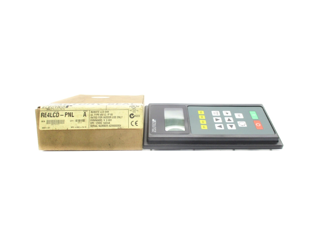 RELIANCE ELECTRIC RE4LCD-PNL SER. A F/W V2.003 12VDC NSMP