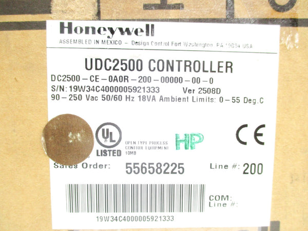 HONEYWELL DC2500-CE-0A0R-200-00000-00-0 90-250VAC NSMP