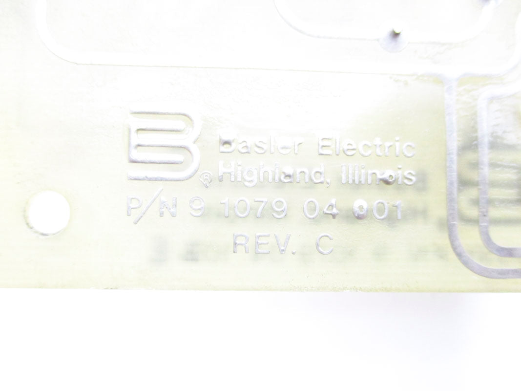 BASLER ELECTRIC 9-1079-04-001 REV. C UNMP