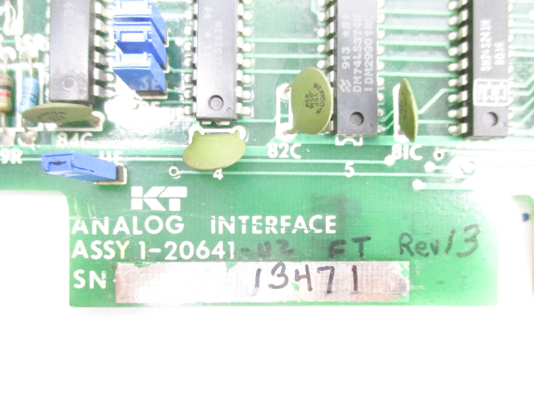 KEARNEY & TRECKER 1-20641-02 REV. 13 UNMP