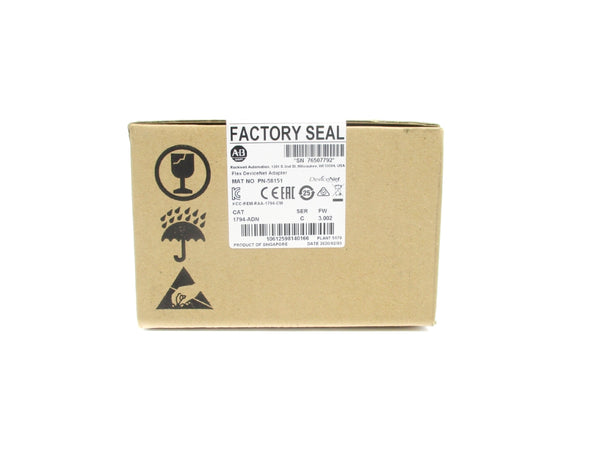 ALLEN BRADLEY 1794-ADN SER. C F/W 3.002 DATE: 2020 NSFS