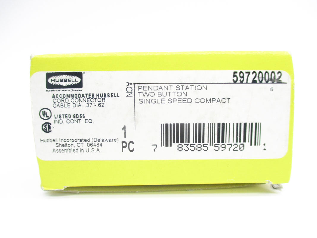 HUBBELL 59720002 250V .55A NSMP